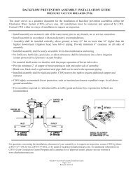 Backflow Prevention Assembly Installation Guide - Charleston Water ...