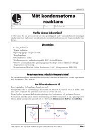 Kondensatorns reaktans (elab012a.pdf) - Belganet Dataelektronik