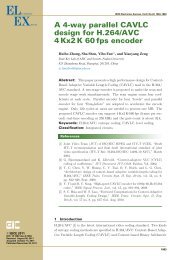 A 4-way parallel CAVLC design for H.264/AVC 4 Kx2 K 60 fps encoder