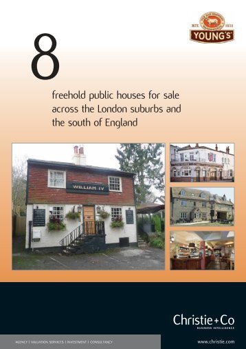 freehold public houses for sale across the London suburbs and the ...