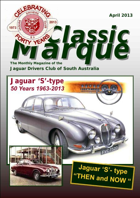 Classic Marque Template April 2013 - Jaguar Drivers Club of South ...