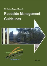 Roadside Management Guidelines 1 - Mid Western Regional Council