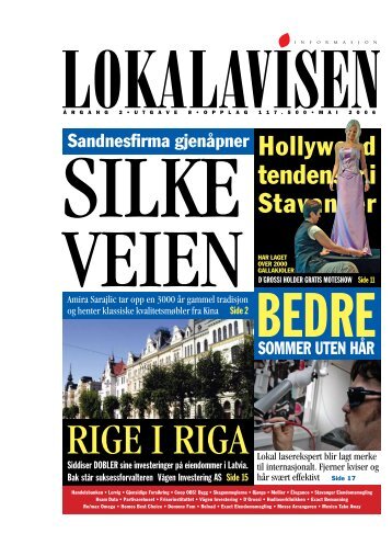 Hollywood tendenser i Stavanger - Lokalavisen