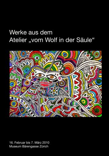 Flyer - vom Wolf in der SÃ¤ule