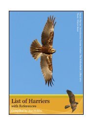 Harrier references - Irish Rare Birds Committee