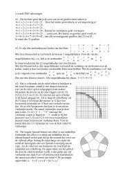 1e ronde 2005 oplossingen - Nederlandse Wiskunde Olympiade