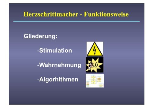 Herzschrittmacher: Basics und EKG-Workshop - Vivantes