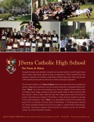 Faces of JSerra.pdf - JSerra Catholic High School