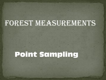 Point sampling