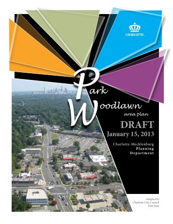 Park Woodlawn Area Plan - Charlotte-Mecklenburg County