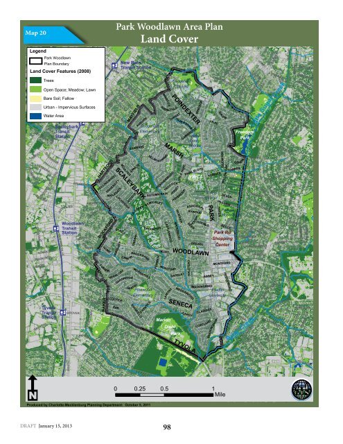 Park Woodlawn Area Plan - Charlotte-Mecklenburg County