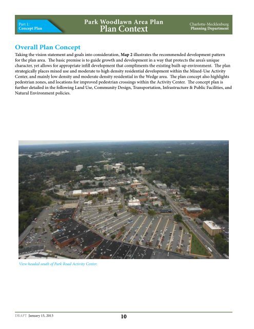 Park Woodlawn Area Plan - Charlotte-Mecklenburg County