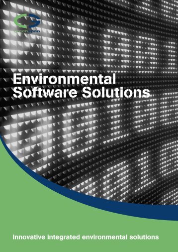 Environmental Software Solutions Brochure - Greenspan