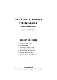 Dossier de presse - Fondation de l'Hermitage