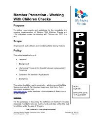 Working With Children Policy - Anglesea Surf Life Saving Club