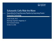 Abcd Eukaryotic Cells Ride the Wave - Keck Graduate Institute