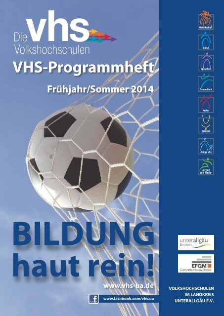 Programmheft Zum Herungerladen Vhs Im Landkreis Unterallgau Ev