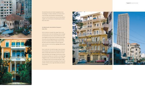 Das Beispiel Libanon: Kulturelles Erbe und aktueller Stadtumbau