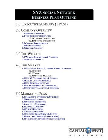See sample business plans