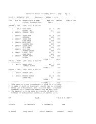 District Social Security Office , Gsp. Pg: 1 Block ... - District Gurdaspur