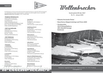 Wellenbrecher - Hochschul-Segelclub Freiburg eV