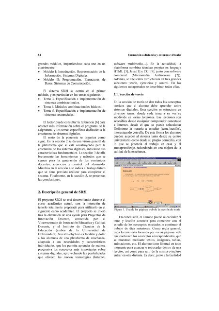 VIII Jornadas de EnseÃ±anza Universitaria de la InformÃ¡tica CÃ¡ceres ...