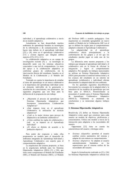 VIII Jornadas de EnseÃ±anza Universitaria de la InformÃ¡tica CÃ¡ceres ...