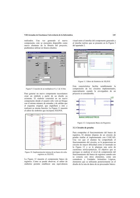 VIII Jornadas de EnseÃ±anza Universitaria de la InformÃ¡tica CÃ¡ceres ...