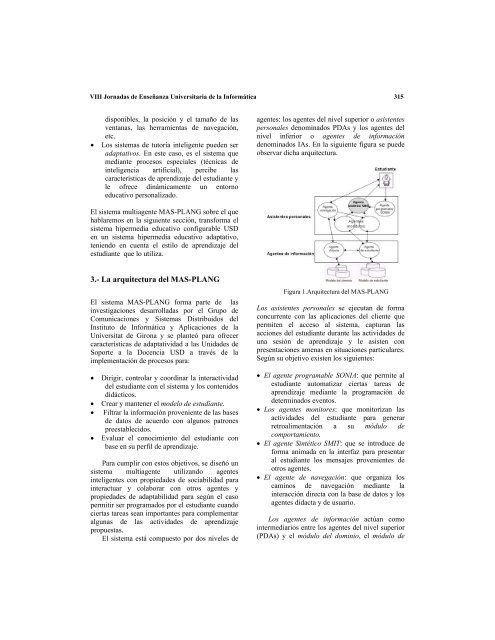 VIII Jornadas de EnseÃ±anza Universitaria de la InformÃ¡tica CÃ¡ceres ...