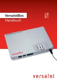 Handbuch - Versatel