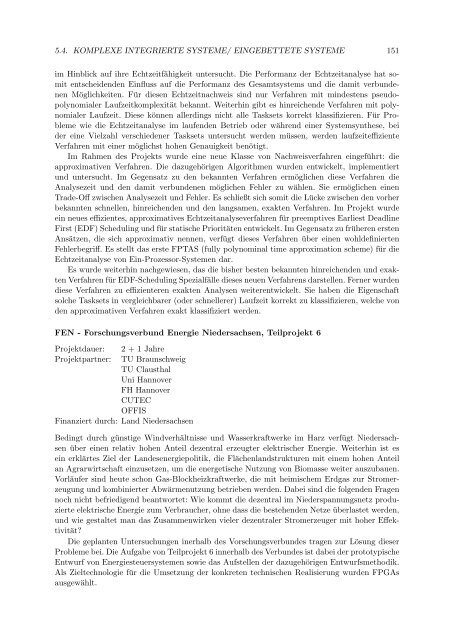 BERICHTE Department für Informatik Zwei-Jahresbericht des ...