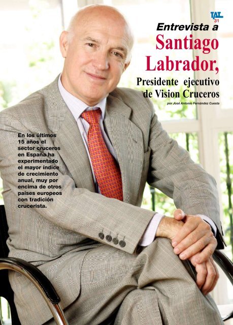 Entrevista a Santiago Labrador presidente de Vision ... - TAT Revista