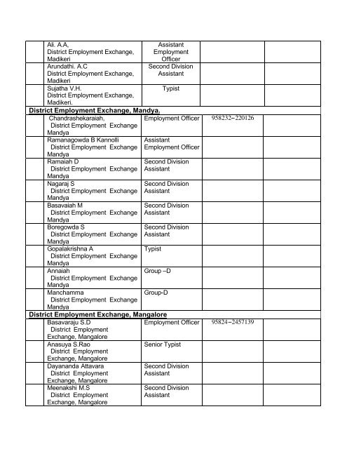 right to information act 2005 - Directorate of Employment and Training