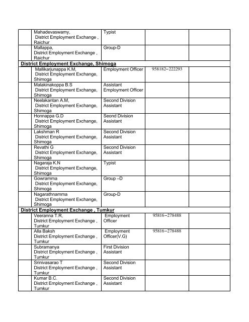 right to information act 2005 - Directorate of Employment and Training