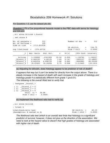 Biostatistics 209 Homework #1 Solutions