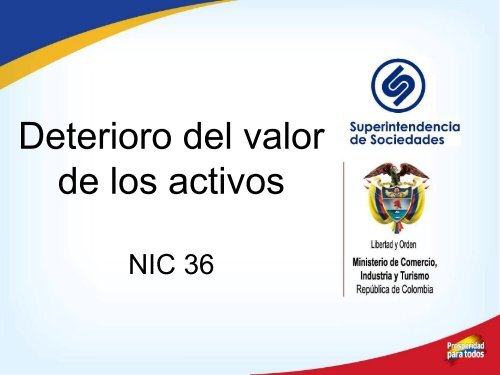 03. NIC 36 Deterioro valor activos