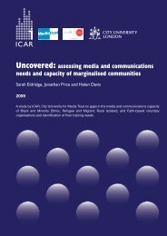 Uncovered: assessing media and communications needs ... - ICAR