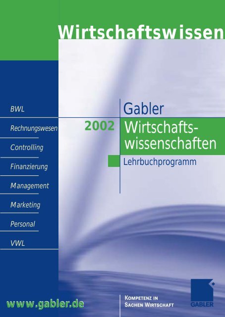8.Marketing / Absatz - Springer Gabler