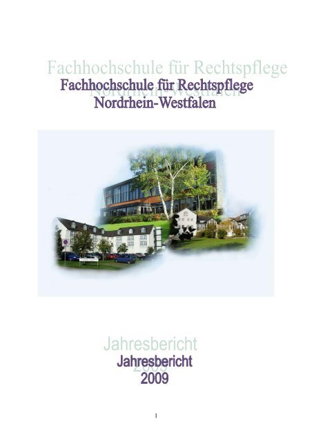 Inhaltsübersicht - Fachhochschule für Rechtspflege Nordrhein ...