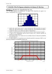 TD 8 ELE 103 - Cnam