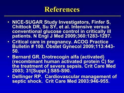 Sepsis and Septic Shock in Pregnancy - Children's Memorial ...