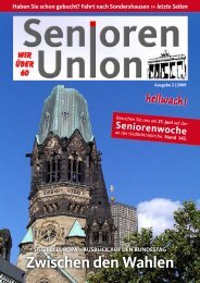 Ausgabe herunterladen - Seniorenunion Berlin