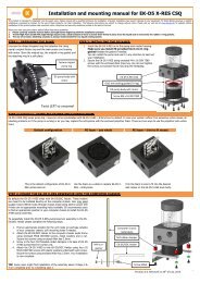 Installation and mounting manual for EK-D5 X-RES CSQ - EKWB