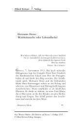 Hermann Hesse: Weisheitssuche oder Lebensflucht?