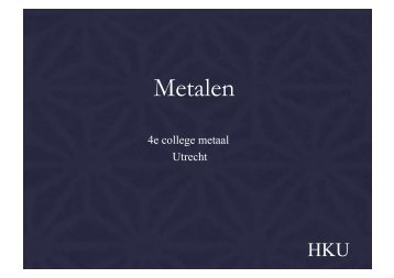 metaal 4 (pdf) - Jacob Alkema