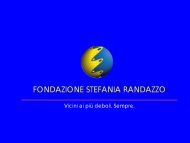 Fondazione Stefania Randazzo - Sardegna Salute