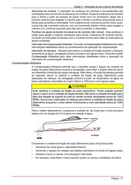 MANUAL DE OPERAÇÃO MANUTENÇÃO E GARANTIA - Mercury