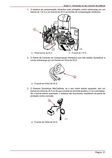 MANUAL DE OPERAÇÃO MANUTENÇÃO E GARANTIA - Mercury