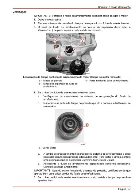 MANUAL DE OPERAÇÃO MANUTENÇÃO E GARANTIA - Mercury