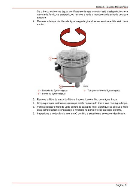 MANUAL DE OPERAÇÃO MANUTENÇÃO E GARANTIA - Mercury